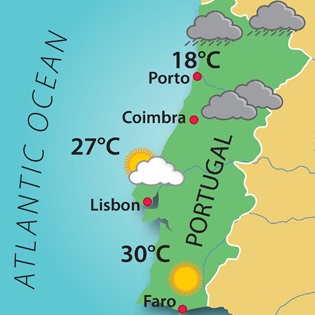 Weather map 