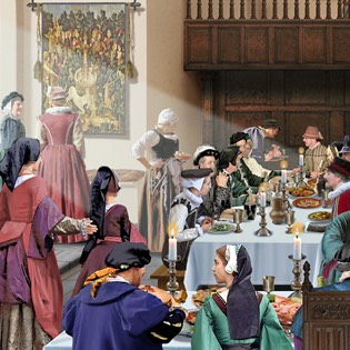 Banquet illustration 