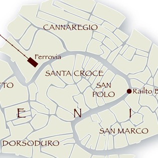Venice map 