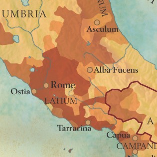 Late roman republic map 